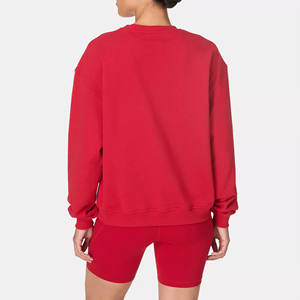 Sweat-shirts à capuche unisexes surdimensionnés en polyester/coton 330g, logo personnalisé, MOQ inférieur, pas cher, uni, taille plus, impression DIY - Product Image 3