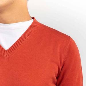 Pull à manches longues en tricot, col en V, pull pour homme, vêtements de mode, pulls en tricot pour homme, 2025, OEM ODM personnalisé, respirant, vêtements d'hiver - Product Image 6