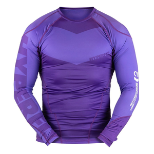 2026 Rashguard de compression à manches courtes pour MMA, avec logo personnalisé, pour l'entraînement aux arts martiaux, en Polyester/Nylon, Écologique - Product Image 1
