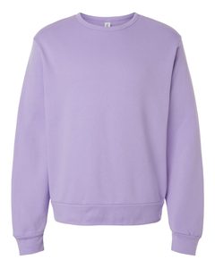 Sweat à capuche personnalisable pour homme, brodé, en polaire douce, thermique, avec motif lettres et poche, couleur lavande, 100 % coton - Product Image 1