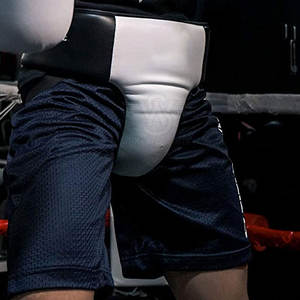 Protège-aine en cuir de haute qualité, réglable, avec logo personnalisé, pour le kick-boxing et l'entraînement aux arts martiaux - Product Image 5