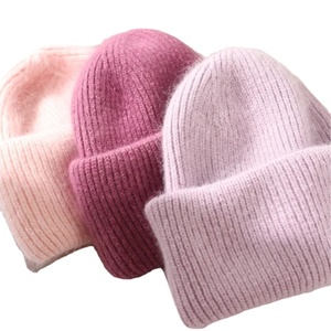 Haute qualité imperméable laine casquettes épaissi tricoté hiver bonnets pour femmes hommes lapin cheveux oreille coupe-vent cyclisme chapeaux pour - Product Image 6