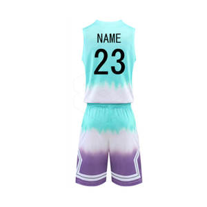 Ensembles de maillots de basket respirants à succès, 100% polyester, sublimation de haute qualité, maillot pour hommes, faible MOQ pour la vente en ligne - Product Image 2