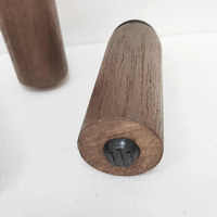 Pieds de meubles ovales en bois massif robustes et modernes sur mesure pour table, chaise, canapé et support - Décoration intérieure
