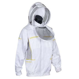 ชุดเลี้ยงผึ้งคุณภาพสูง เสื้อแจ็คเก็ตผ้าฝ้าย ระบายอากาศได้ดี สวมใส่สบาย ปลอดภัย - Product Image 4