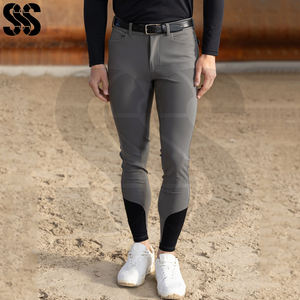 Pantalones de Montar a Caballo para Hombre, de Alta Calidad, Duraderos, Elásticos, Ajustados, para Entrenamiento Ecuestre, Uso en Establos, con Opciones Personalizables - Product Image 2