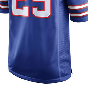 100% poliéster personalizado profesional OEM camiseta de fútbol americano - Product Image 6