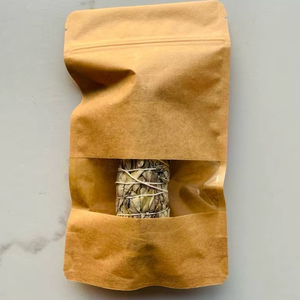 Precio de fábrica, etiqueta personalizada, lavanda perfumada, 5,5 \ "pulgadas, soportes de incienso de madera para manchas de salvia, palitos de limpieza para el hogar de primavera, Paquete 1 - Product Image 1