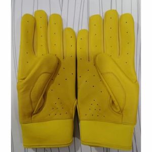 Guantes de Béisbol de Cuero al por Mayor, Guantes Deportivos Acolchados para Hombres, Mujeres y Jóvenes, Guantes de Entrenamiento Ajustables - Product Image 3