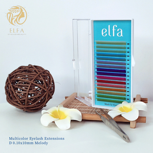 ถาดต่อขนตา ELFA EF3 ทำมือ สีธรรมชาติ นุ่มละมุน ผลิตในเวียดนาม ขายส่ง สีดำด้าน สำหรับขนตาไหมแบบฟูลวอลลุ่ม - Product Image 2