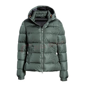 Chaqueta acolchada de mujer de longitud media con cremallera frontal y elegante diseño urbano abrigo grueso de invierno para mujer - Product Image 1