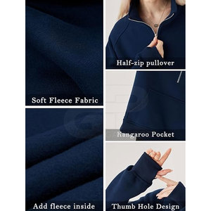 Sudadera de Mujer de Alta Calidad con Cierre de Cremallera, Ligera, de Manga Larga, para Yoga, Running, Uso Casual y Cómodo - Product Image 6
