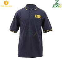 Polo tactique personnalisé en polycoton respirant, manches et cols tissés, vêtements de travail durables à haute visibilité, logo personnalisé OEM