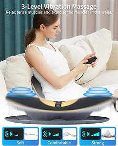 Dispositivo de tracción de espalda de descompresión espinal eléctrica con batería de litio Masajeador de espalda inferior - Product Image 3