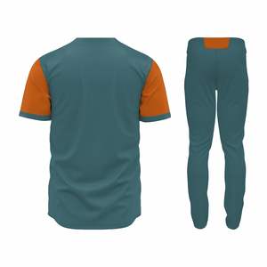 Uniformes de béisbol y sóftbol hechos a medida de alta calidad, estampados transpirables de talla grande para adultos disponibles para pedidos a granel - Product Image 2