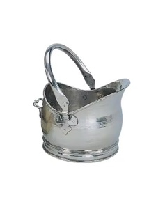 Bol à chocolat finition argentée Forme unique Designer Fruit Servant des collations Servant du métal Fabriqué en Inde - Product Image 6