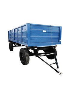 Remolque de acero resistente al desgaste, autodescarga, 4 ejes, 70 toneladas, volquete pesado - Product Image 4