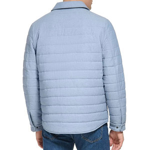 บริการ OEM เสื้อแจ็คเก็ตผ้าแคนวาสบุใยสังเคราะห์คุณภาพสูงสำหรับผู้ชาย - กันน้ำและเป็นมิตรกับสิ่งแวดล้อม ขายตรงจากโรงงาน - Product Image 3