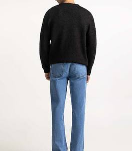 เสื้อสเวตเตอร์ถักสำหรับผู้ชายเสื้อสเวตเตอร์แบบถักของ100% ระบายอากาศได้ดีสินค้ามาใหม่ - Product Image 4