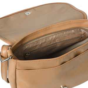 Croco <b>Women's</b> Beige <b>Satchel</b> Elegant Buffalo <b>Leather</b> Color - Product Image 6