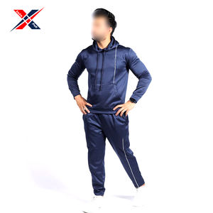 Último diseño chándal deportivo hecho de algodón polar chándal de los hombres mejor precio al por mayor Streetwear estilo hombres chándal - Product Image 5