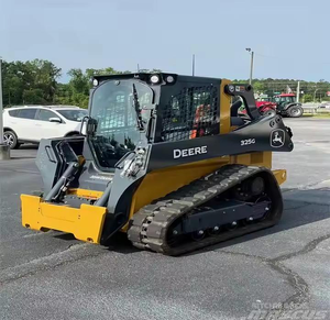 รถตักล้อยาง John Deere 320G ปี 2020 สภาพดี กำลังเครื่องยนต์ 60 กิโลวัตต์ รับประกัน 5 ปีขึ้นไป ขาย - Product Image 3