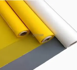 Lưới Polyester cấp thủ công và tự động mới cho tấm in màn hình cho nhà máy sản xuất màu đơn