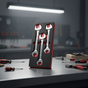 Clés à molette grandes tailles Facom, module en mousse, 3 pièces - Product Image 3