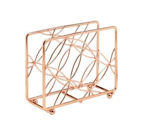 Meilleure vente de porte-serviettes taille personnalisée qualité supérieure en métal couleur or rose présentoir à mouchoirs pour décoration de table porte-serviettes - Product Image 1