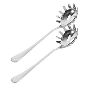 Brass & Stainless Steel <b>Spaghetti</b> Pasta <b>Spoon</b> Server Kitchenware Cooking Utensil Best Selling Product Handicrafts Top Sale - Product Image 2