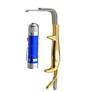 Retractor de senos de doble punta con dientes 22X55mm 31cm Instrumento de cirugía manual de acero inoxidable chapado en oro Plástico reutilizable - Product Image 3