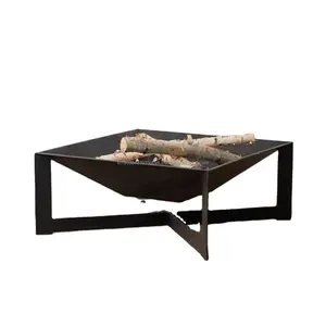 BBQ Grill Fire Pit Black Matte Coated Ready Stock Popular Amaz Exports Amazing Outdoor Fire Pit For Winters Garden Fire Pot
