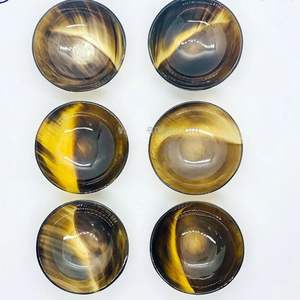 ชามเสิร์ฟพร้อมเขาควายจากเวียดนามดีไซน์เรียบเนียนสำหรับตกแต่ง - Product Image 3