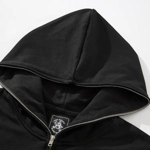 เสื้อมีฮู้ดผู้ชายผ้าฟลีซ450Gsm 100% โลโก้ออกแบบได้ตามต้องการสำหรับฤดูหนาว - Product Image 2