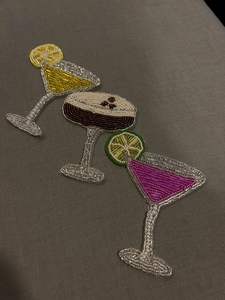 Porte-clés perlé à la main pour femmes, breloque de sac perlée brodée de qualité supérieure, porte-clés perlé à la main pour femmes, broderie de qualité supérieure - Product Image 3