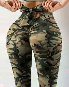 Women's High Waist Breathable Fitness Sports Yoga <b>Pants</b>-Digital Printed Seamless <b>Sexy</b> Leggings Shorts-Wholesale - Product Image 5