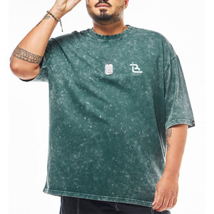 เสื้อยืดผู้ชายลายกรดเสื้อยืดแฟชั่นสำหรับคนเดินบนถนนและชุดลำลองเสื้อยืดซักกรดสบายๆสำหรับผู้ชาย - Product Image 1