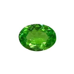 Pierre précieuse naturelle de tsavorite de haute qualité, ovale et facettée, grenat vert brillant, pierre lâche disponible pour la création de bijoux fins sur mesure - Product Image 6