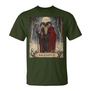 Maglietta Natalizia Horror a Tema Krampus, Maglione Festivo Promozionale, Pigiama - Product Image 1