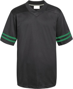 Camiseta de fútbol americano OEM para clubes, camiseta de fútbol de tela de poliéster 100%, camiseta de fútbol, camiseta de equipo de fútbol - Product Image 1