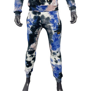 Nouveau survêtement élégant pour hommes gris couleur cravate colorant imprimé hommes survêtement grande taille survêtements d'hiver - Product Image 6