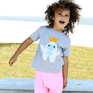 For King Kids Cotton T-<b>Shirt</b> 4 Years Printed Casual <b>Novelty</b> Special Use - Product Image 1