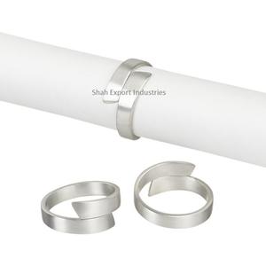 Servilletero de Metal de diseño americano, acabado de níquel negro para cena en casa, fiesta, boda, decoración de mesa, servilleteros - Product Image 6