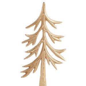 <b>Tabletop</b> Decorative High Quality Golden Metal Christmas <b>Tree</b> With White Marble Base for Christmas Home Decoration - Product Image 6