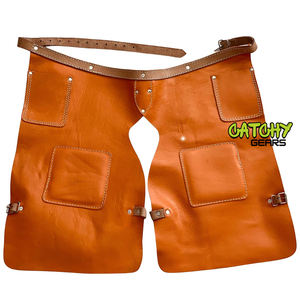 Montar a caballo al por mayor en cuero de gamuza con herramientas en logotipo personalizado - Product Image 1