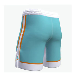 Nouveauté - Shorts décontractés pour hommes en tissu non tissé respirant et à séchage rapide, avec logo personnalisé imprimé, service OEM - Product Image 3