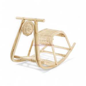 Fauteuil à bascule en rotin naturel pour enfants avec un design animal mignon pour la vente en gros en provenance du Vietnam - Product Image 4