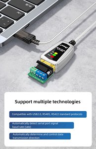 Cáp Chuyển Đổi <span class=keywords><strong>USB</strong></span> Tốc Độ Cao Dtech <span class=keywords><strong>USB</strong></span> Sang <span class=keywords><strong>RS422</strong></span> RS485 0.5 Mét Chuyển Đổi Cáp - Product Image 4