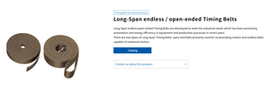 Mitsuboshi สายพานวีสำหรับอุตสาหกรรมสายพานลำเลียงยางพาราทนทานสำหรับเครื่องบดสวมใส่ชิ้นส่วน - Product Image 2