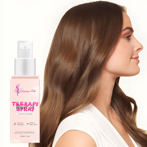 Spray thérapeutique lissant anti-frisottis Spray démêlant pour cheveux secs humides avec nœuds - Product Image 1